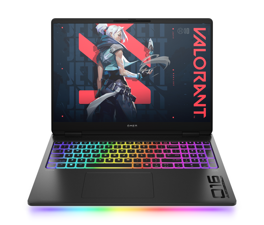 HP OMEN MAX 16-ak0008nf – Ryzen AI 9 HX 375 – 32 Go RAM – SSD 1 To – RTX 5070 Ti 12 Go – 16″ 240 Hz – vue 1