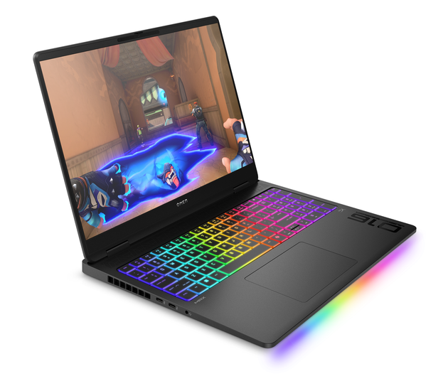 HP OMEN MAX 16-ak0008nf – Ryzen AI 9 HX 375 – 32 Go RAM – SSD 1 To – RTX 5070 Ti 12 Go – 16″ 240 Hz – vue 2