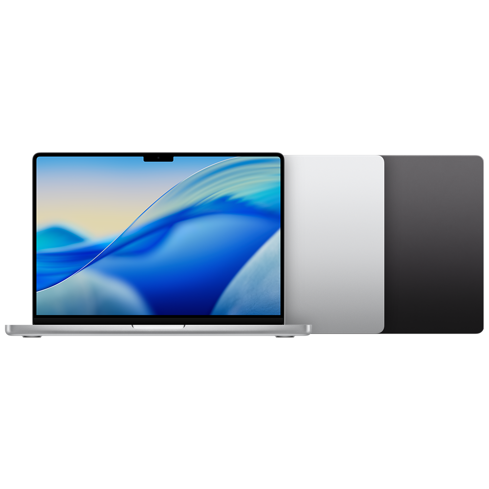 Apple MacBook Pro M5 14 pouces – visuel officiel sur fond blanc