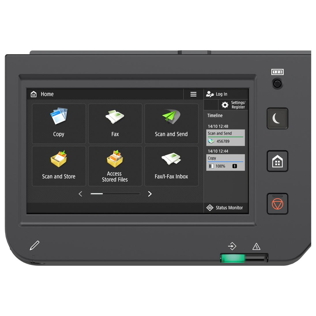 Canon imageRUNNER C3326i - écran tactile de commande