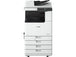 Photocopieur Canon imageRUNNER C3326i - vue de face avec bacs supplémentaires optionnels