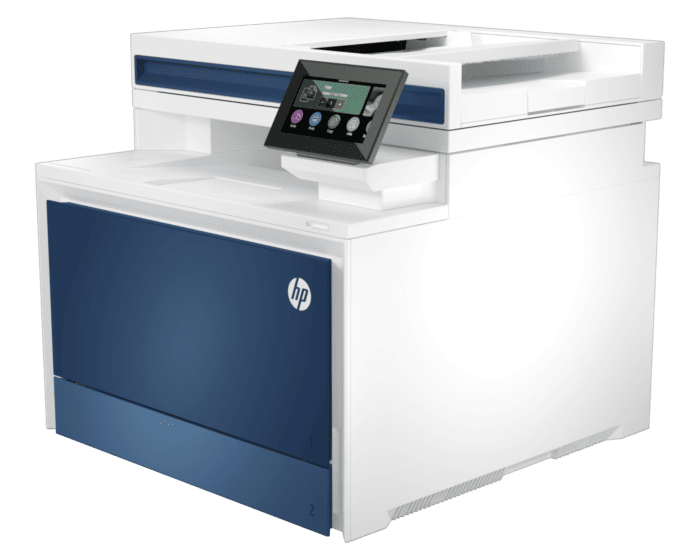Imprimante HP Color LaserJet Pro MFP 4303dw - vue de trois quarts