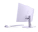 HP 24-cv0010nf Voile d’améthyste, vue arrière avec clavier et souris