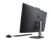 HP 27-cx0013nf Gris éclipse, vue arrière avec clavier et souris