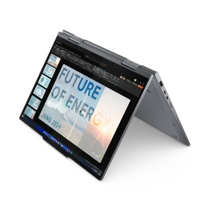 Lenovo ThinkPad X1 2-en-1 Gen 9 gris - mode tente tactile