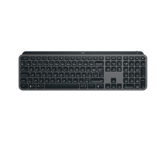 Clavier Logitech MX Keys S – vue de dessus