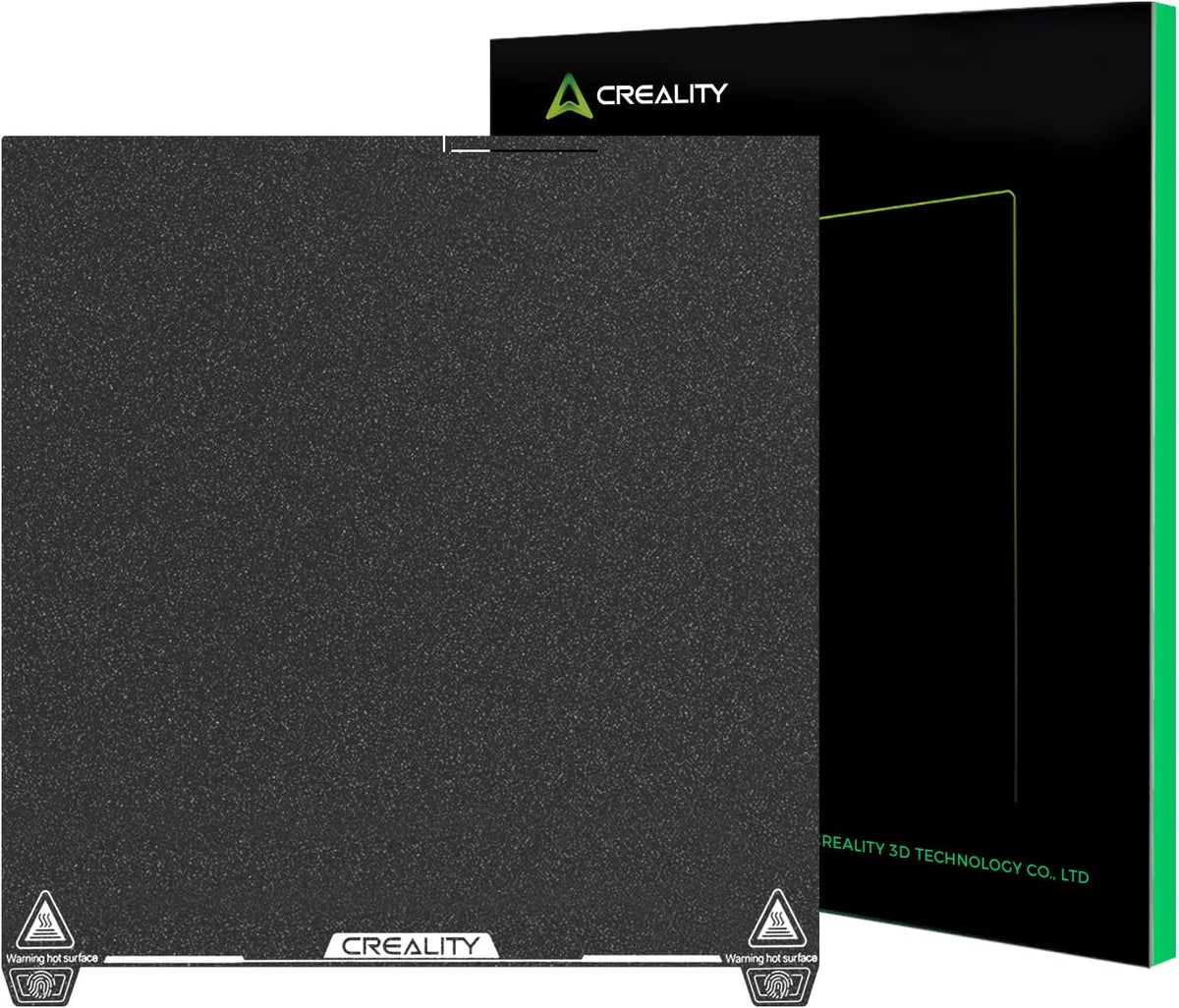 Plaque d’impression PEI texturée Creality K2 Plus 370 × 370 mm