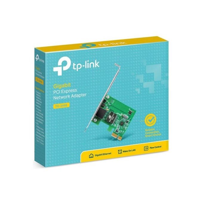 TP-Link Carte Réseau PCI Express Gigabit TG-3468 - Vert