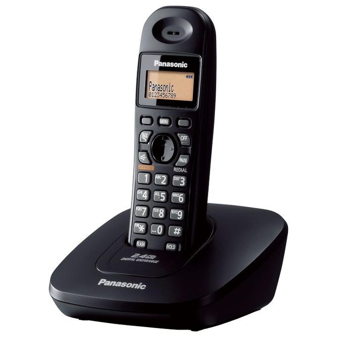 Téléphone Fixe Sans Fil - Panasonic KX-TG3611SX - Noir