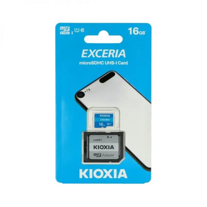 Kioxia MicroSD - Carte Mémoire - 16GB