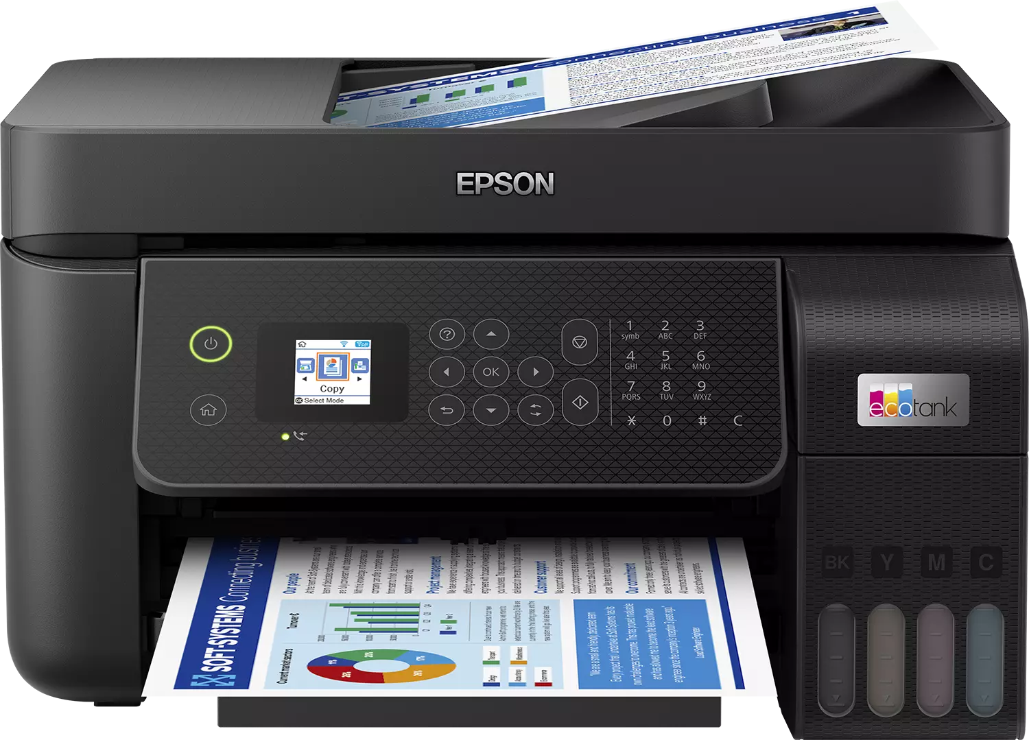 Imprimante à Réservoir Epson L5290 - Impression - Photocopie - Scanner - Wifi - Bac Chargeur