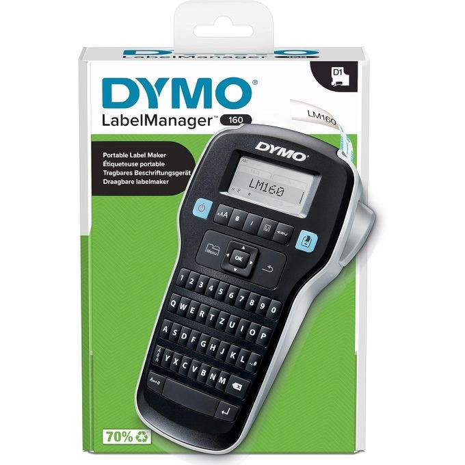 Dymo Étiqueteuse Dymo LabelManager 160, Imprimante Portable D'Étiquettes Autocollantes. EU.