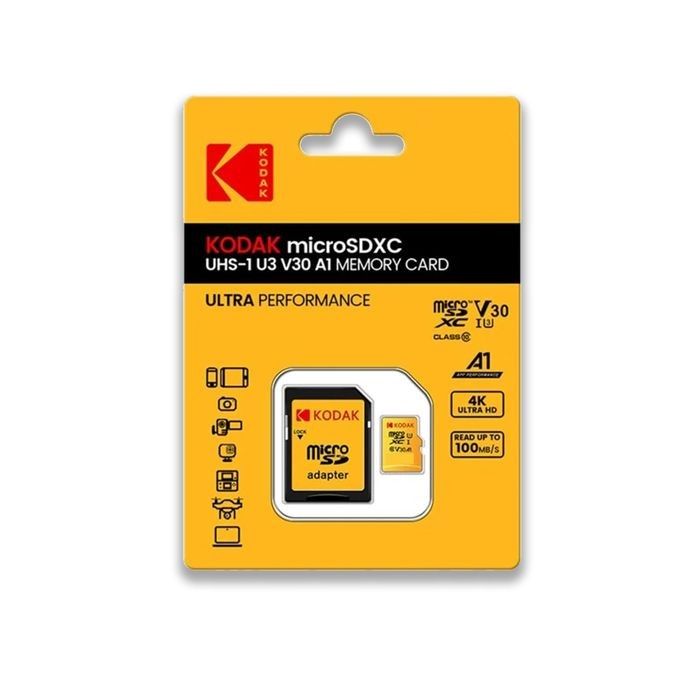 Kodak Carte Mémoire Kodak U3 - 64GB - MicroSD